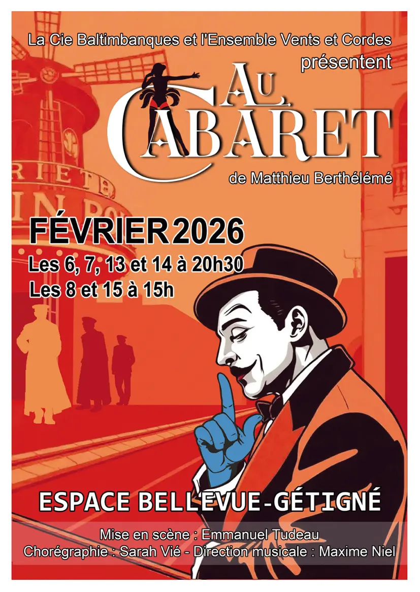 flyer Au Cabaret recto