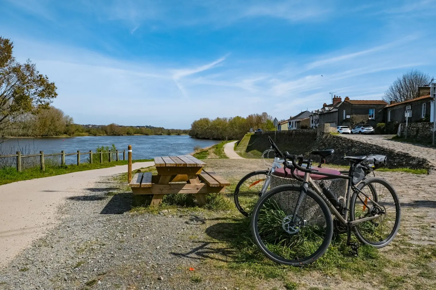 Site de la Chebuette sur les bords de la Loire à Saint-Julien de Concelles