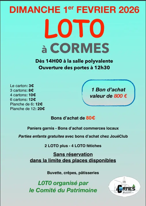loto cormes