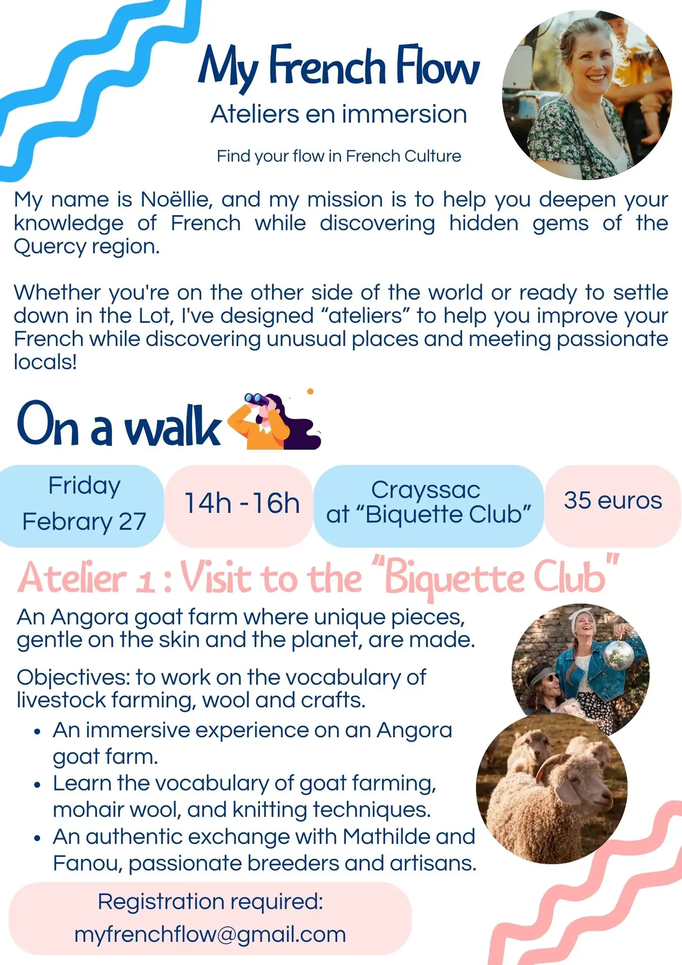 Programme ateliersMy French Flow - 4