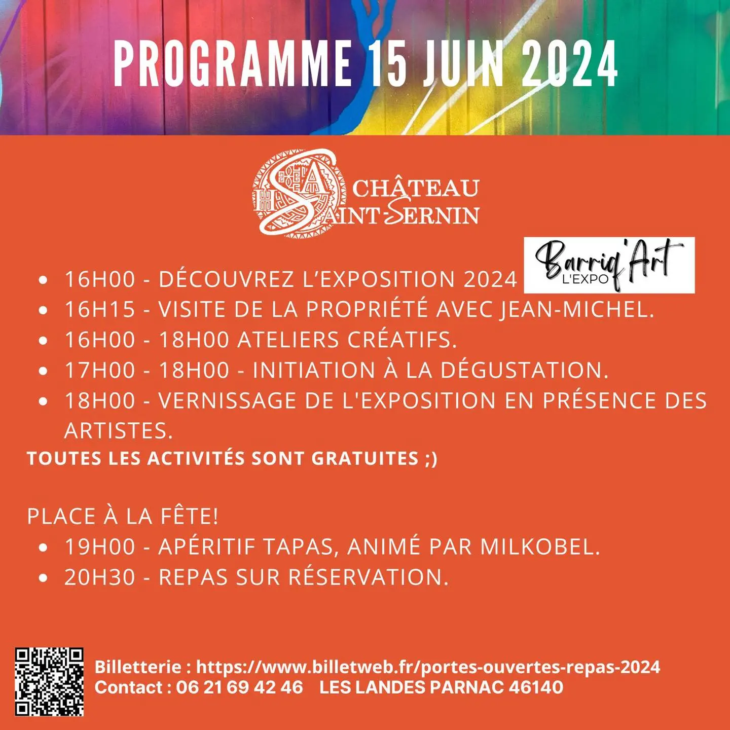 Saint Sernin programme