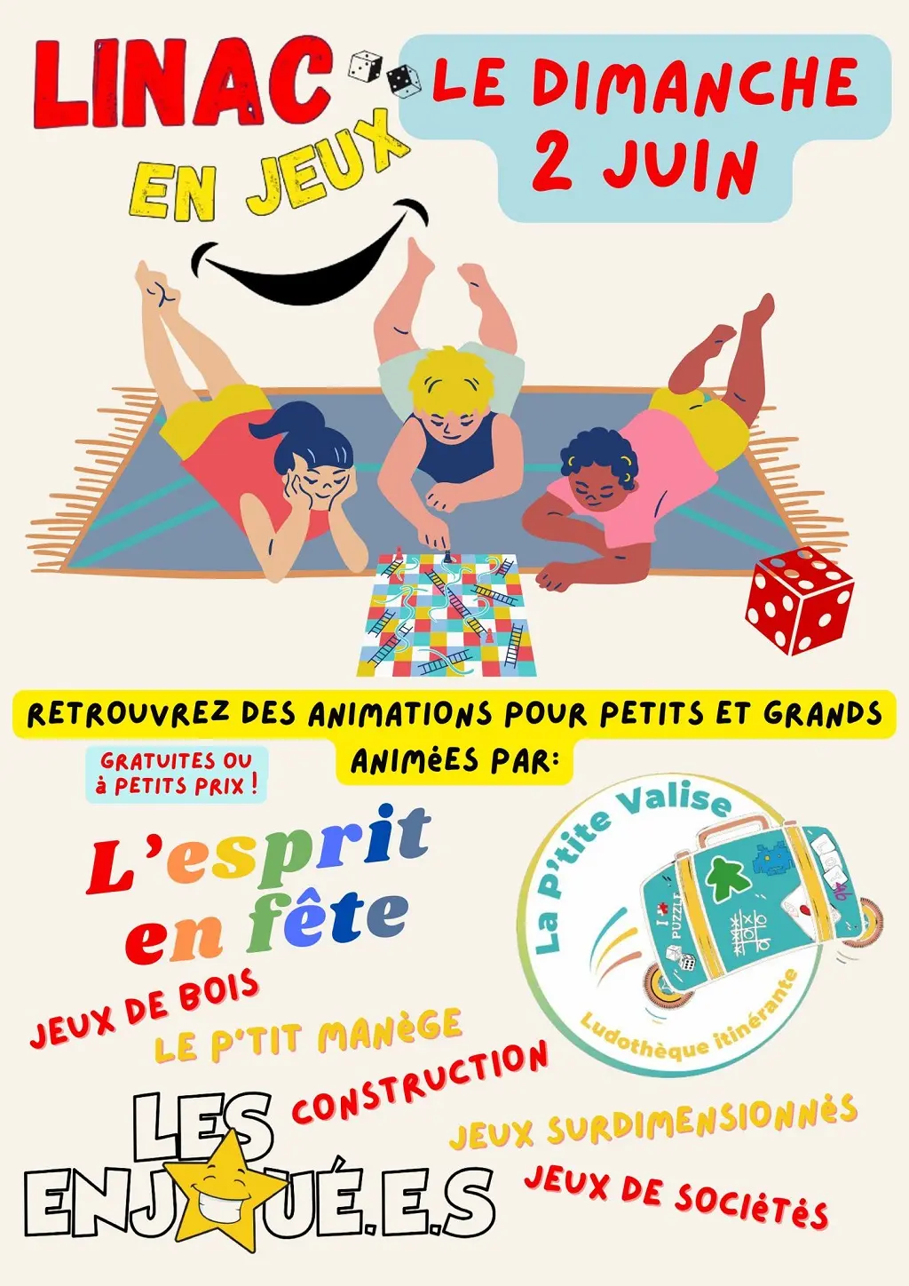 fête à Linac jeux