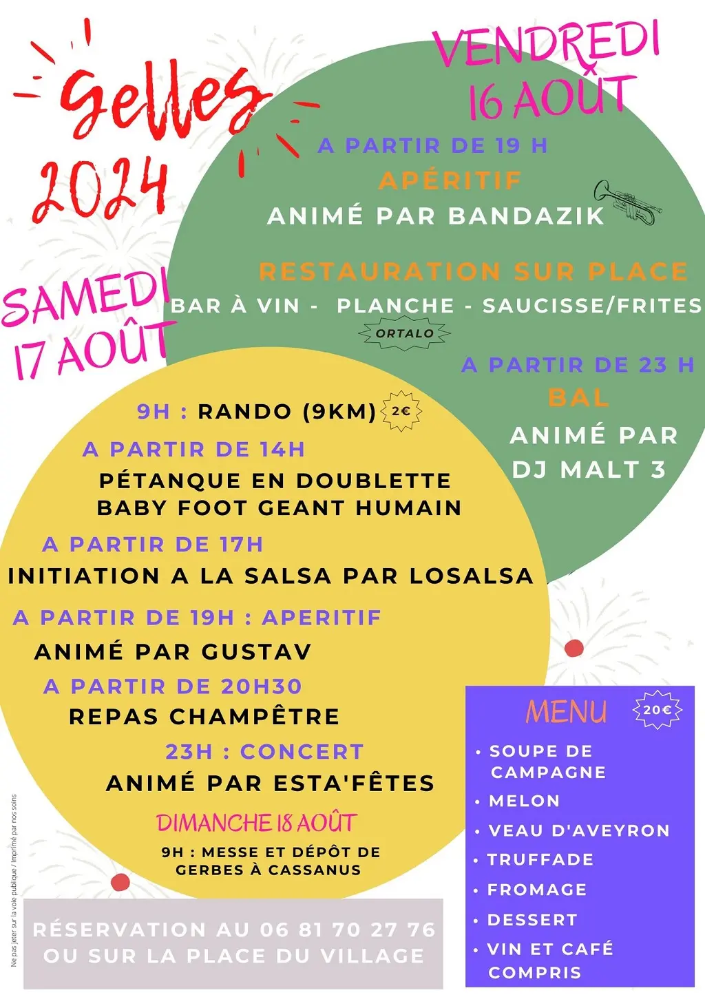 fête de Gelles