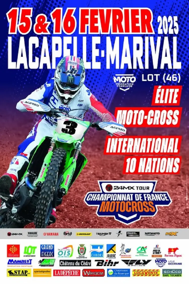 moto cross Lacapelle-Marival 2025