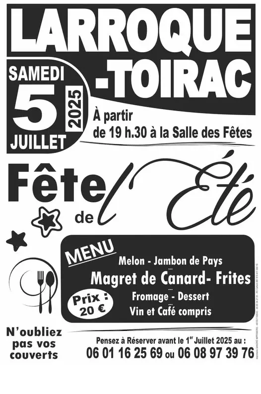 fête de larroque toirac