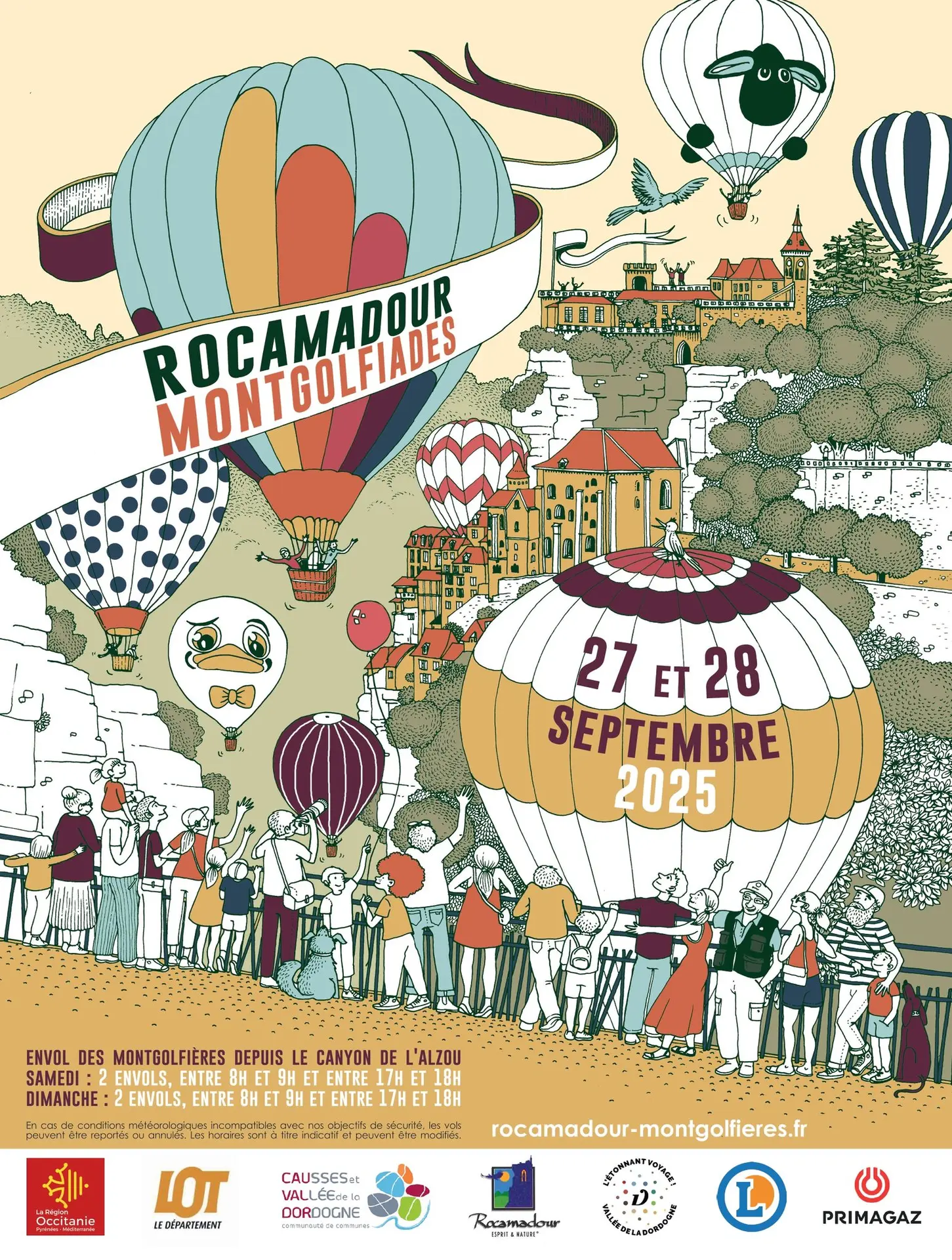 Edition 2025 - Montgolfiades de Rocamadour