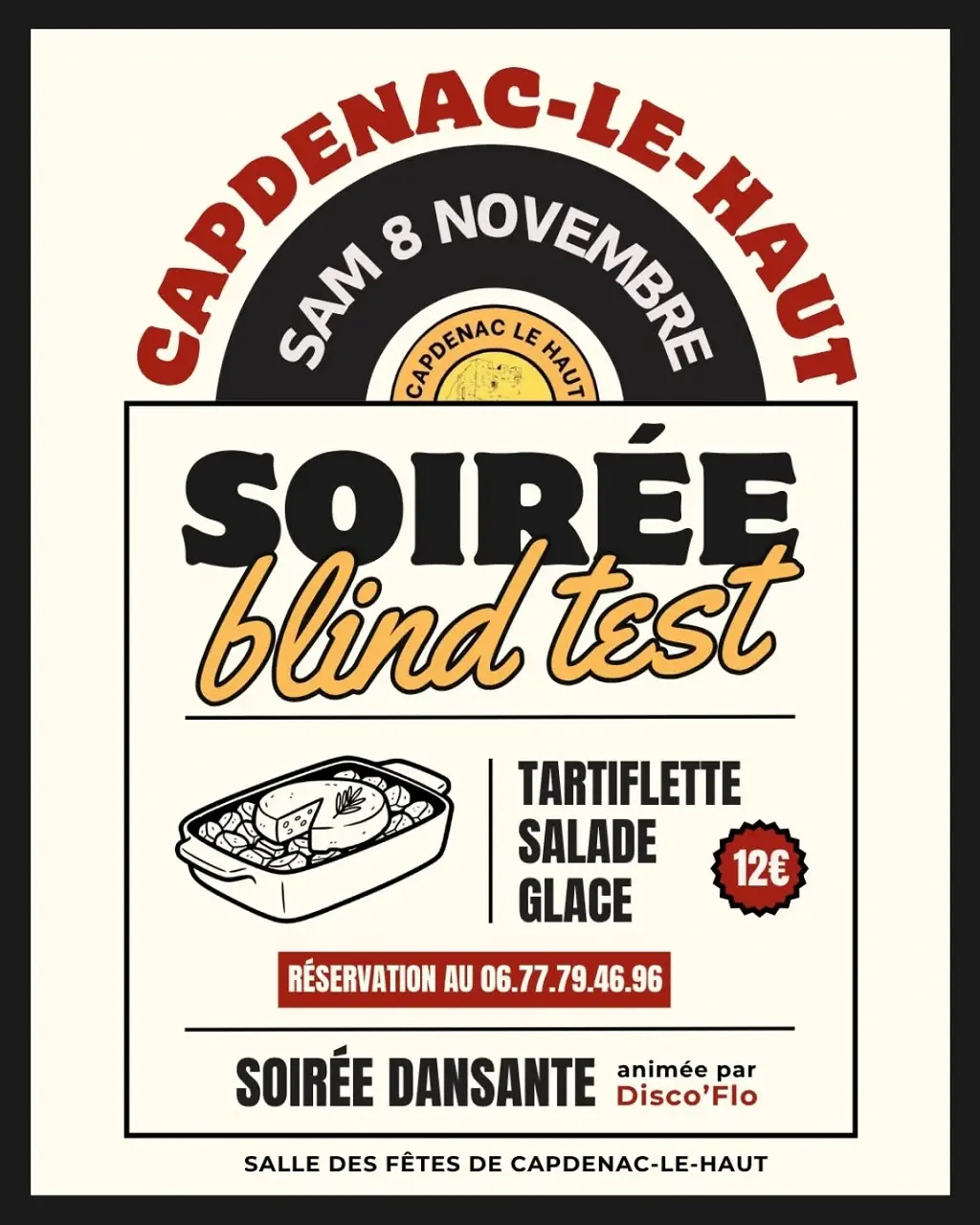soirée blind test à Capdenac-le-Haut