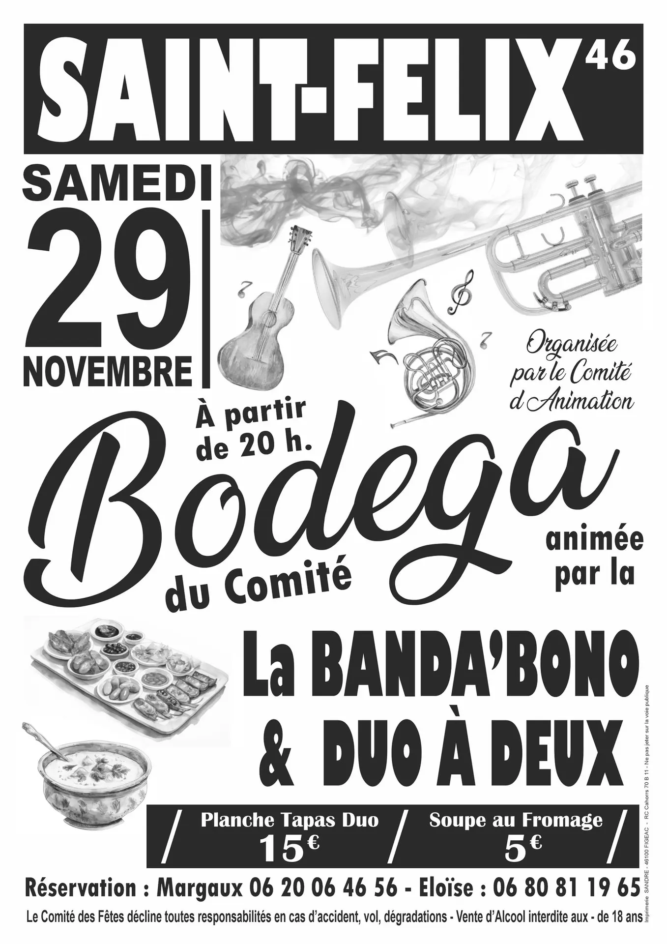 Bodega du Comité des fêtes de Saint-félix