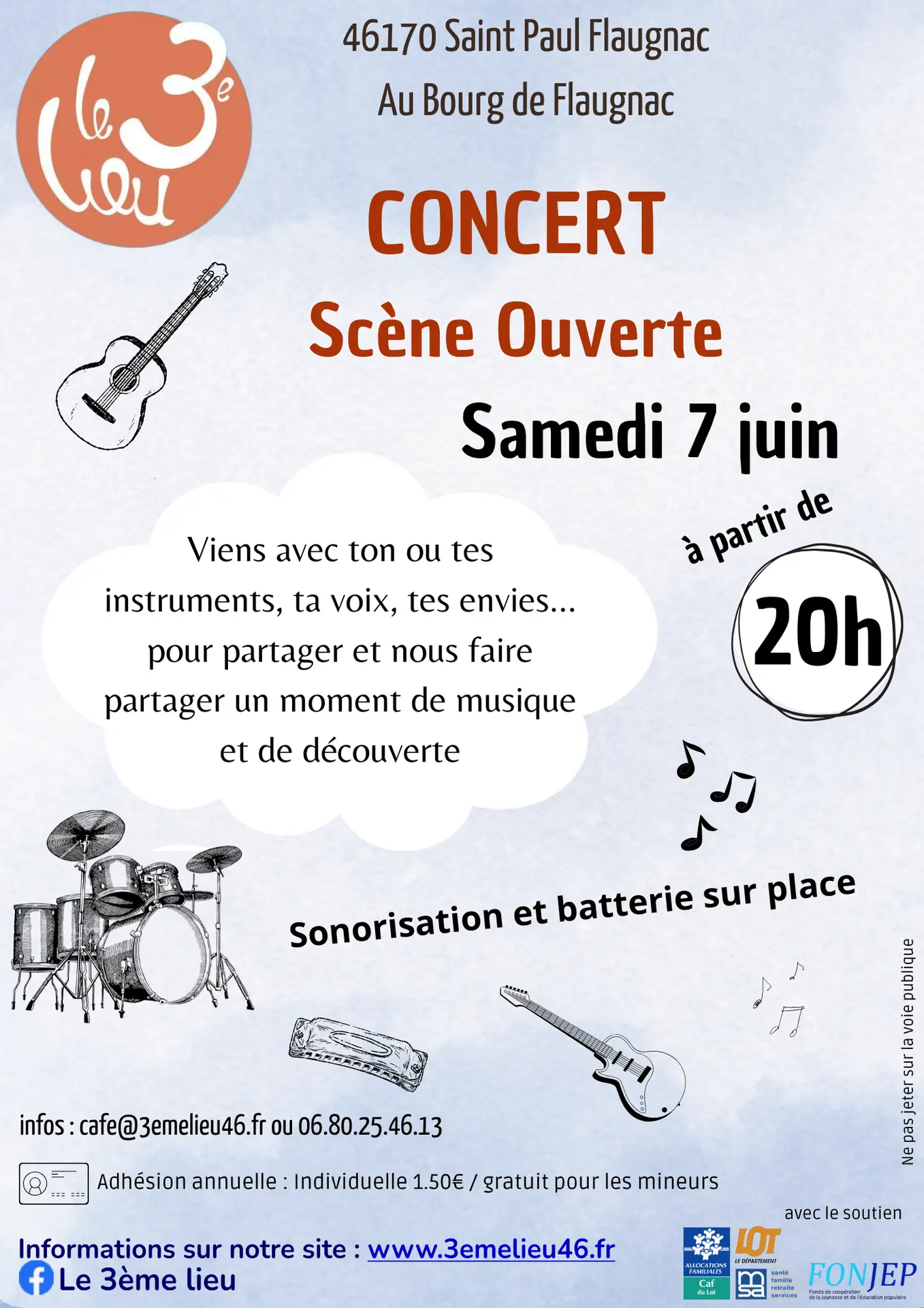 Evènements 3eme Lieu 2025 - 26