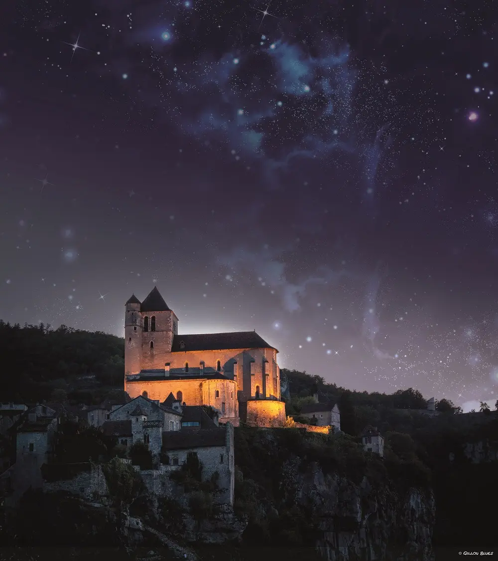 Saint-Cirq Lapopie by night