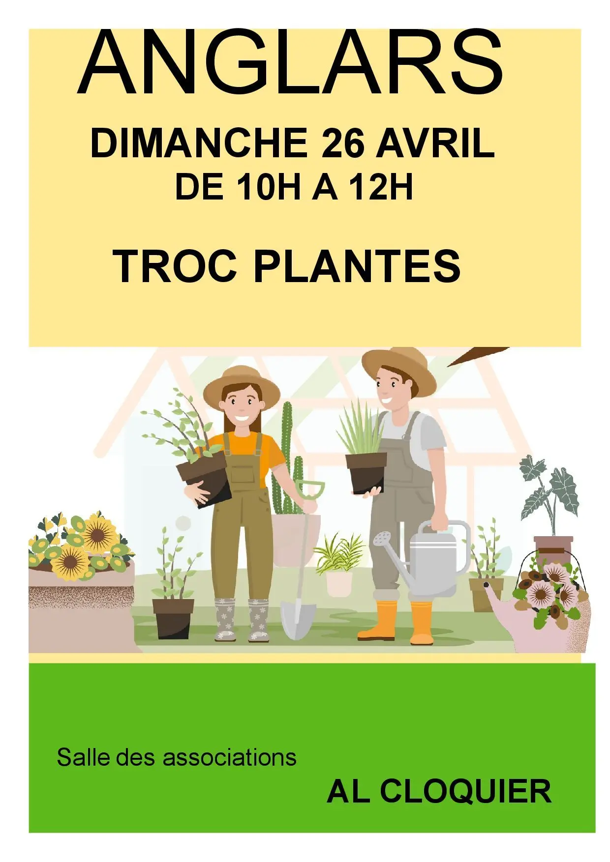 Troc plantes à Anglars