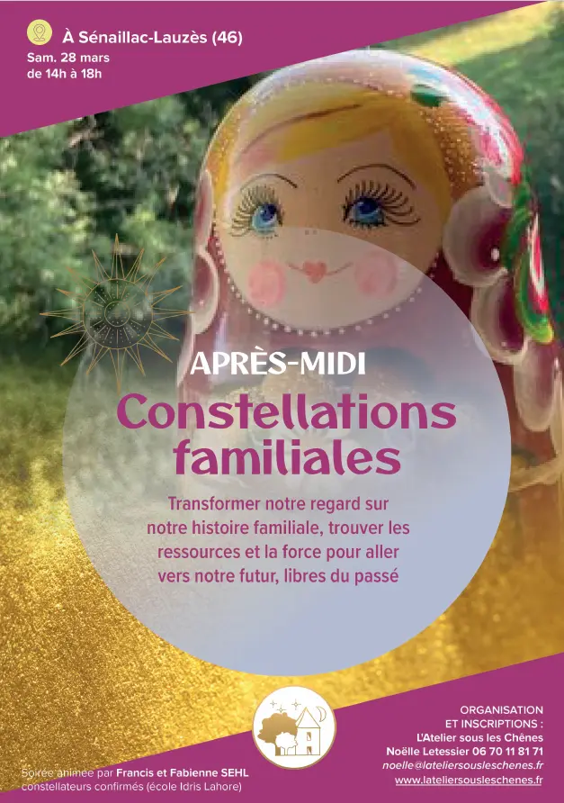 03 - 28 mars - Constellations familiales - L'Atelier sous les Chênes recto