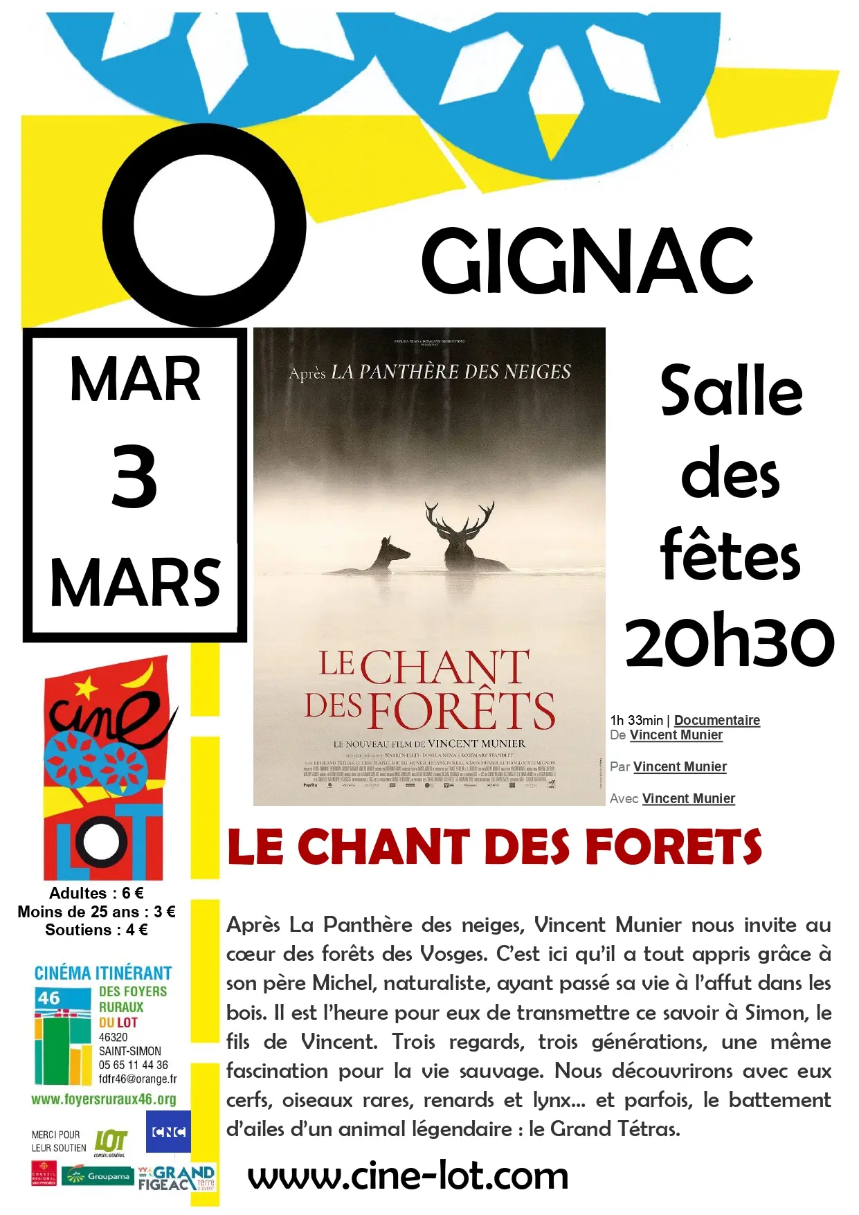 03 03 LE CHANT DES FORETS GIGNAC