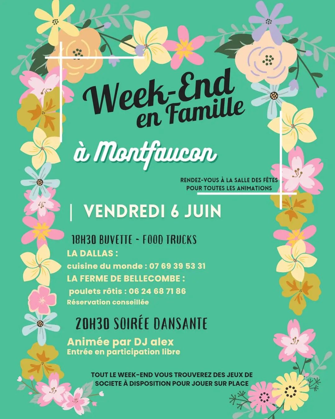 06 - 6-7-8 juin - Fête des Familles Montfaucon 2