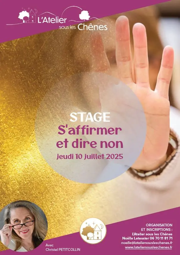 07 - 10 juillet - stage s'affirmer et dire non 1