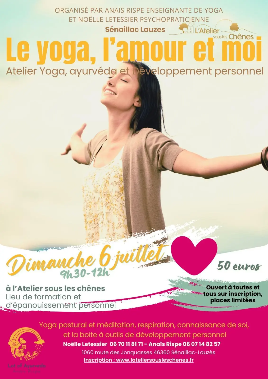 07 - 6 juillet - Yoga et développement personnel -