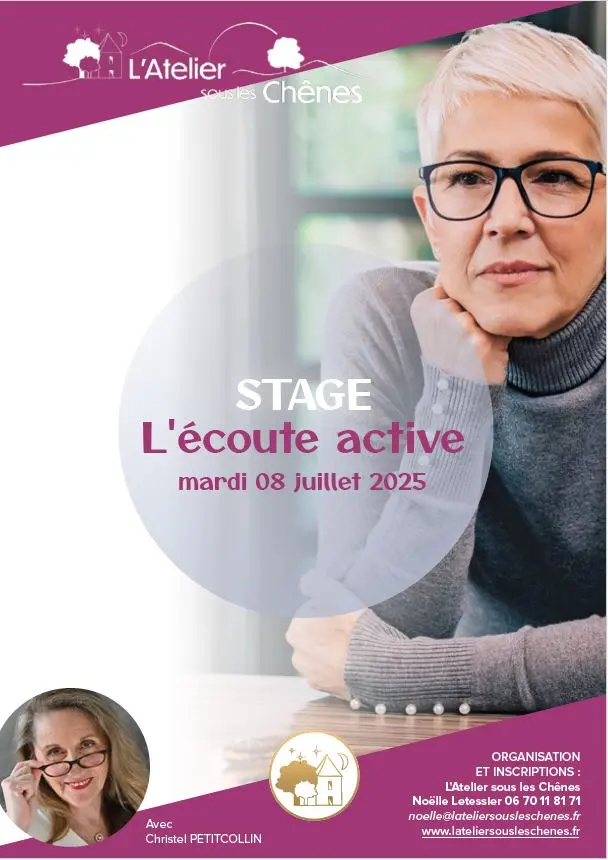 07 - 8 juillet - stage écoute active - Atelier sous les Chênes 1