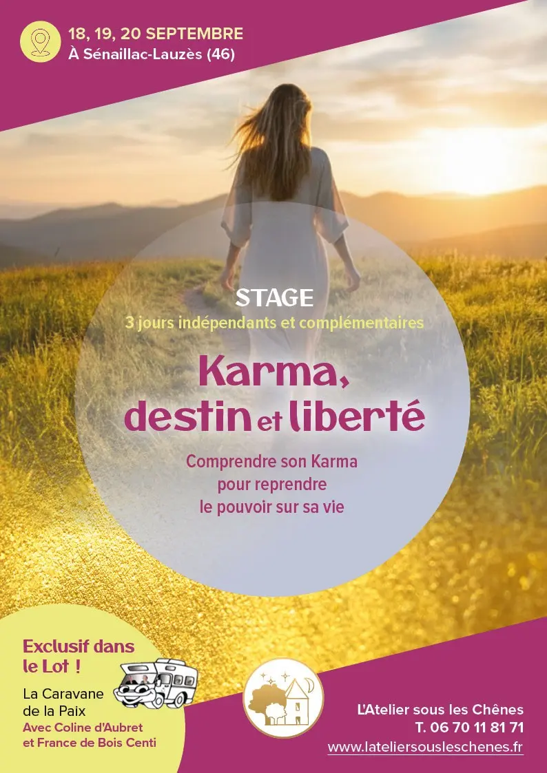 09 - 18,19 & 20 sept - Stage karma - Atelier sous les Chênes - recto