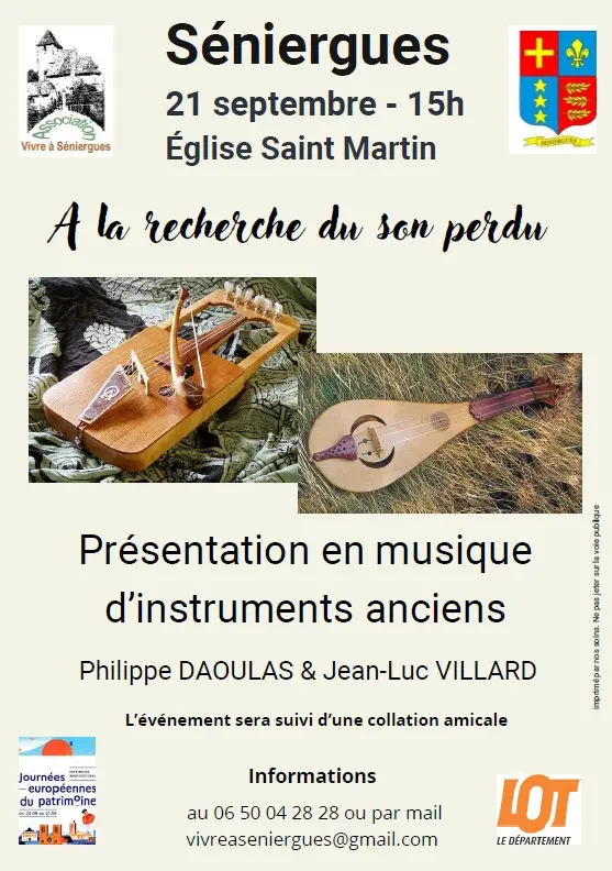 09 - 21 sept - A la recherche du son perdu Séniergues
