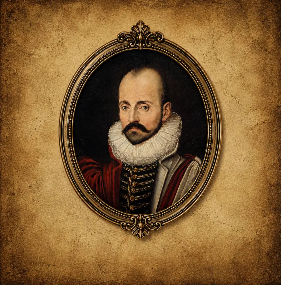 Montaigne  à l'arrosoir