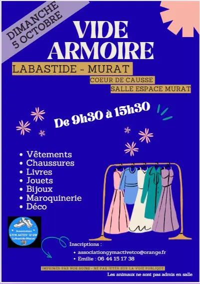 10 - 5 octobre - vide-armoire Labastide