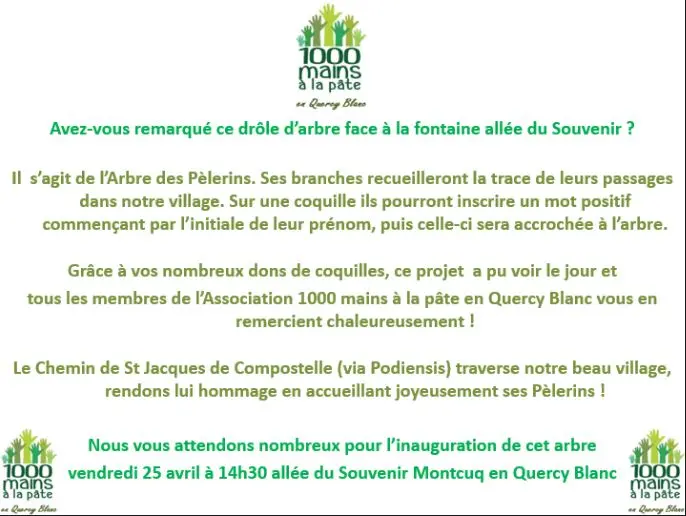 1000 mains à la pâte