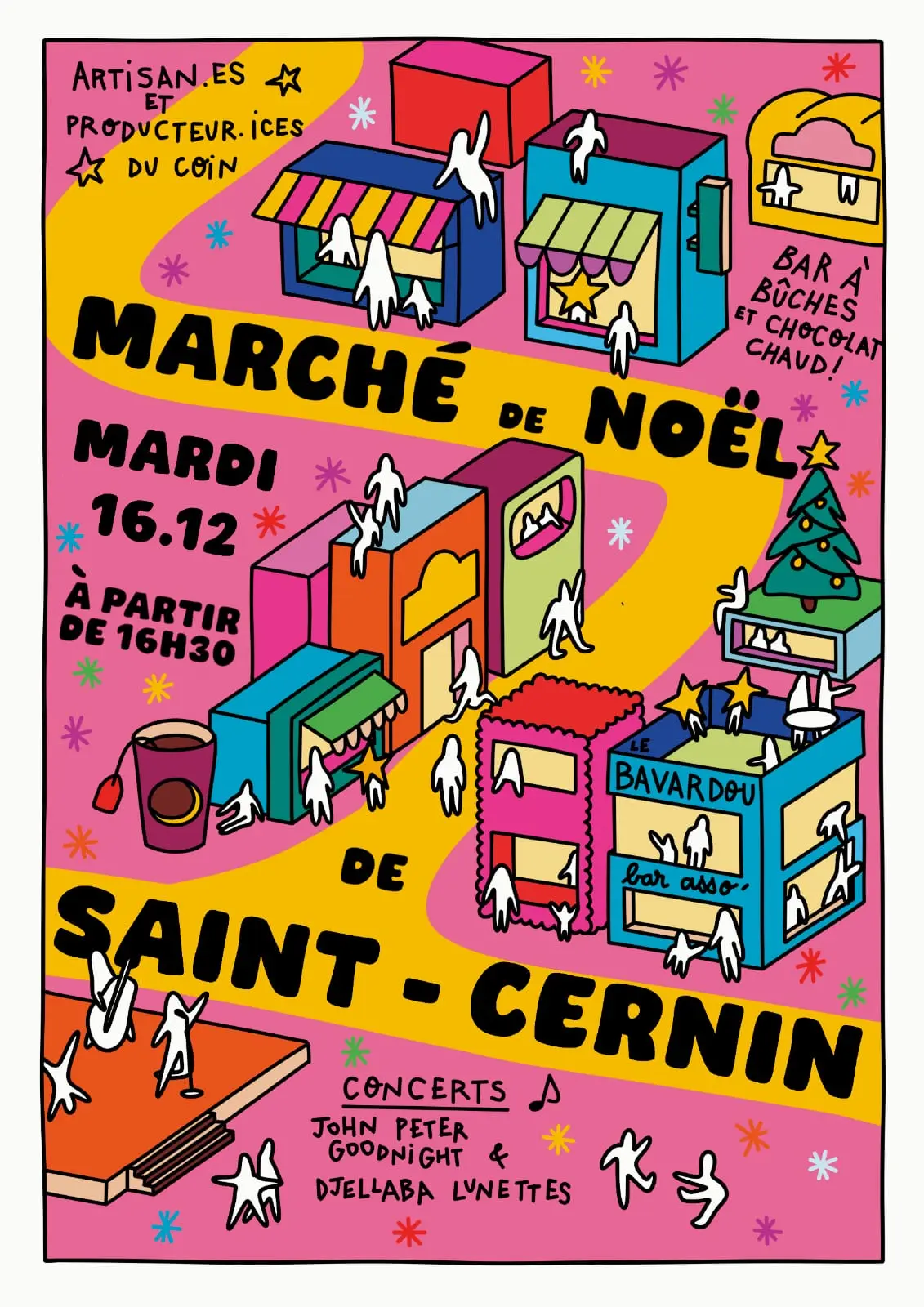 12 - 16 dec - Bavardou Marché de Noël