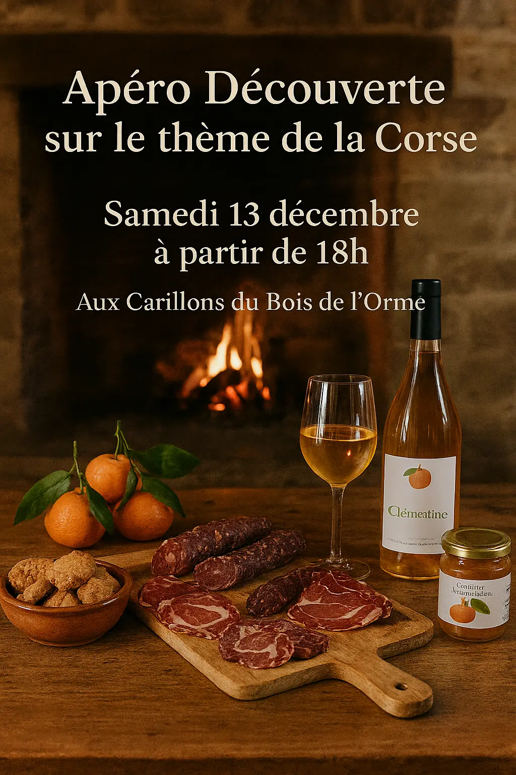 12 - 13 dec - apéro sur le thème de la Corse