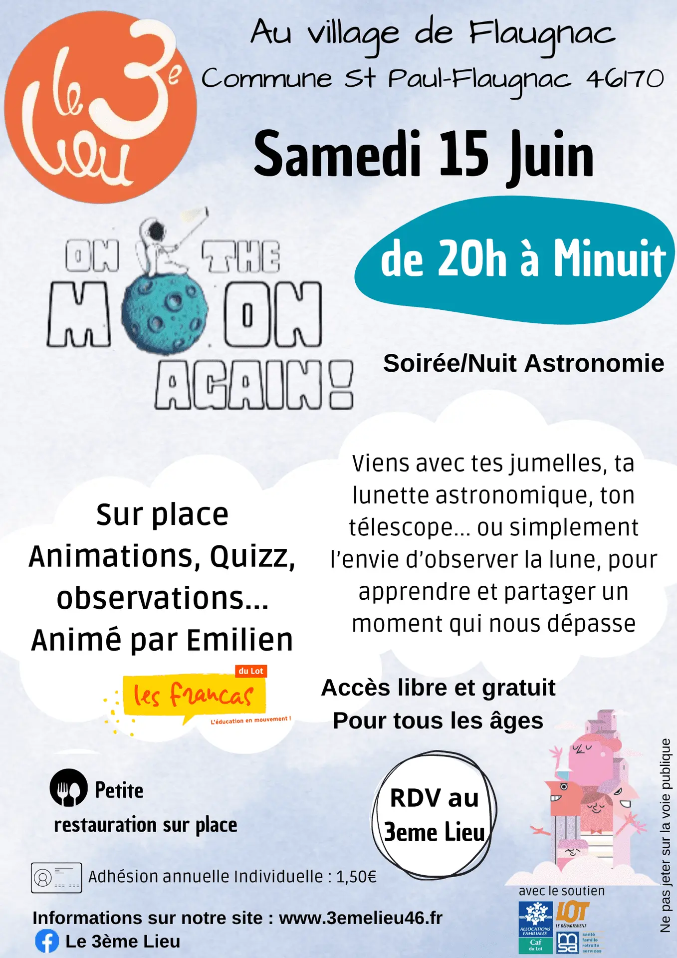15 juin on the moon again