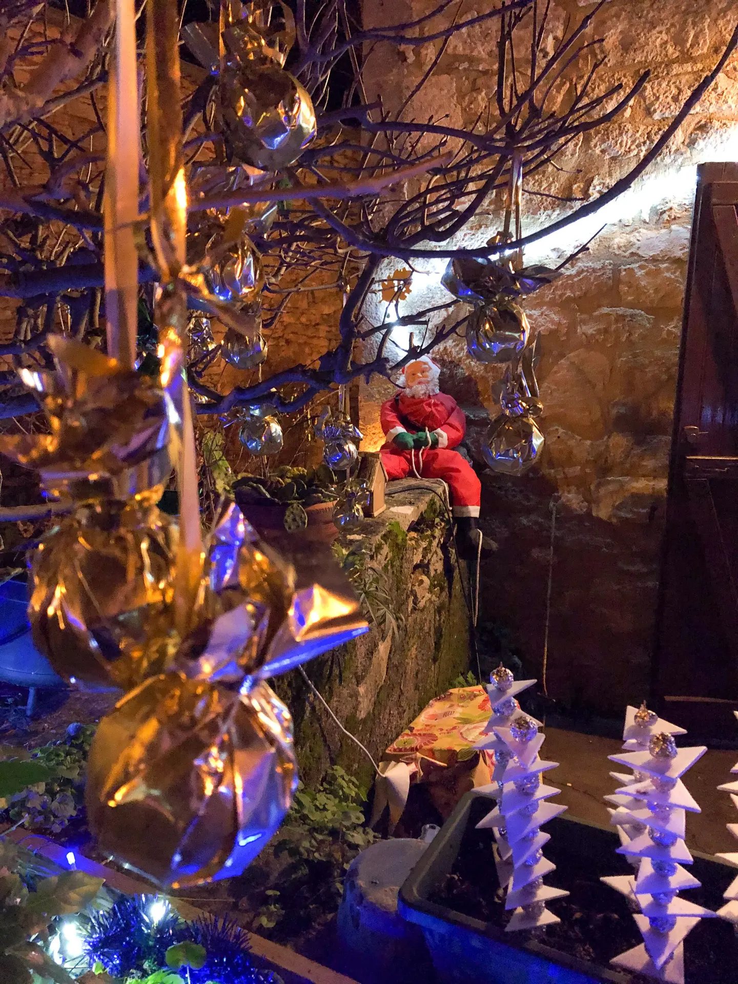Illuminations de Noël à Lunegarde
