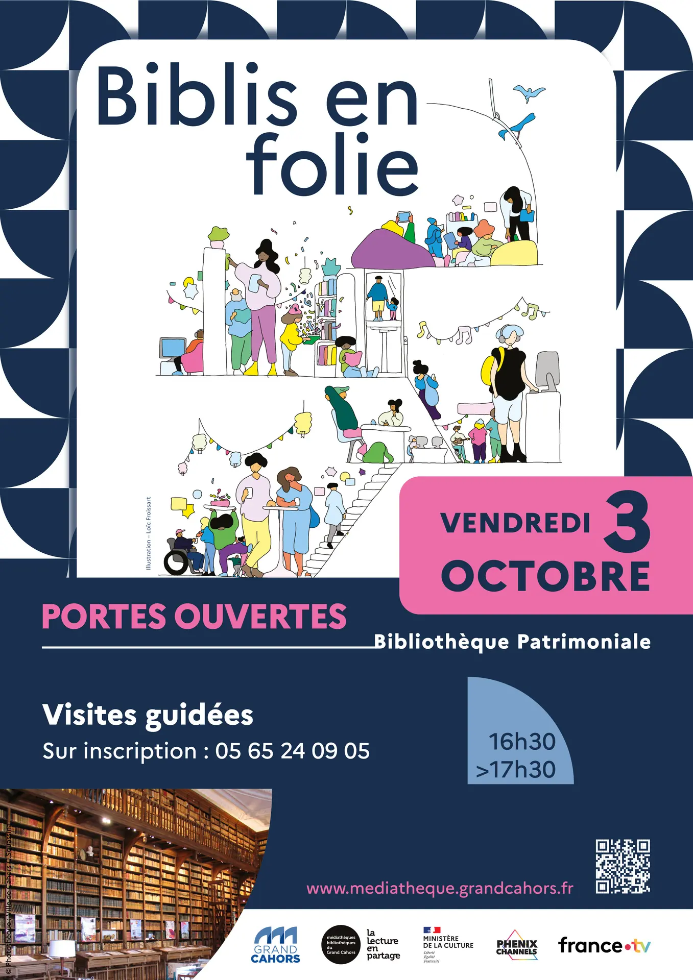 2 - Affiche Biblis en Folie - BPR - 3 octobre
