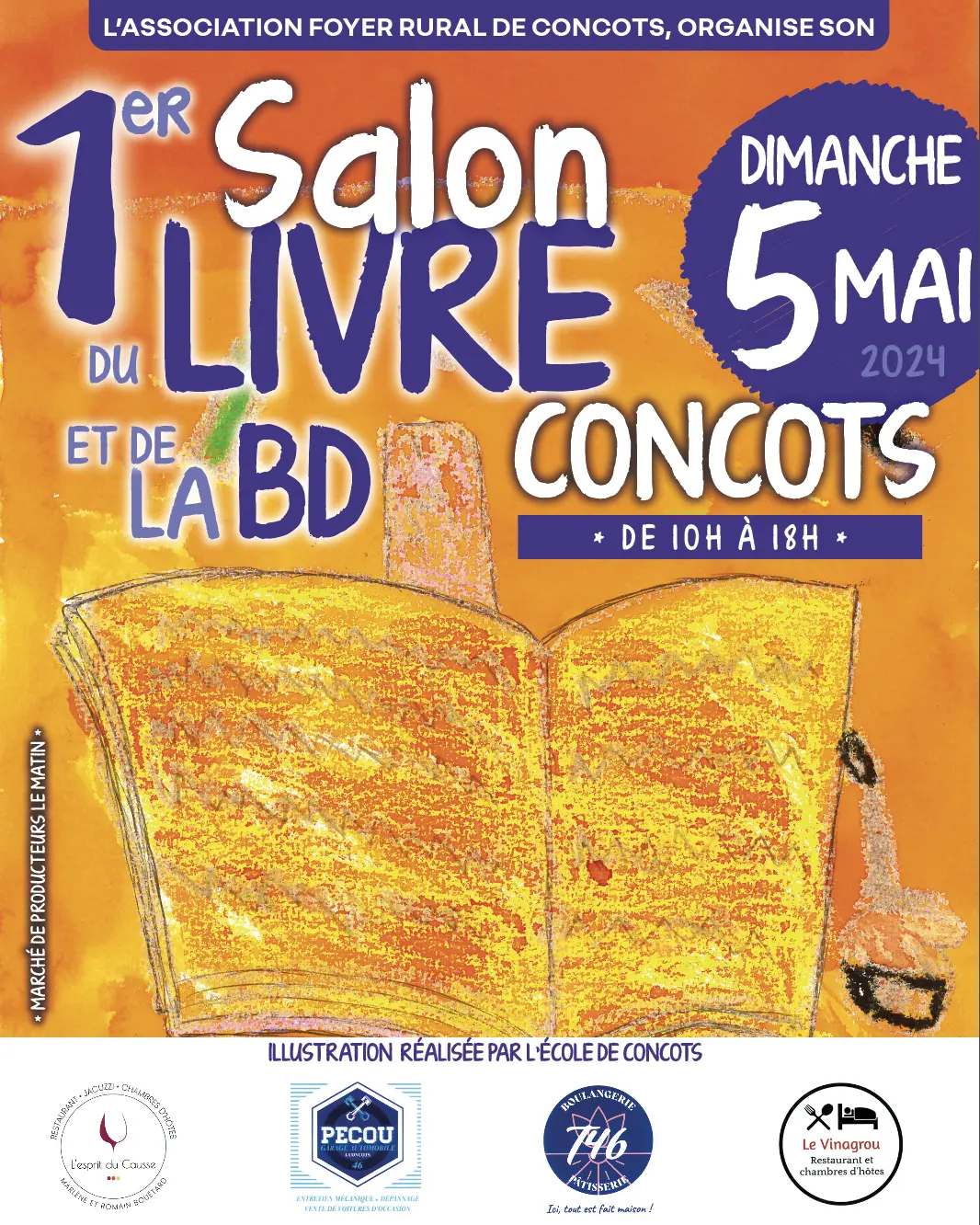 affiche salonlivre