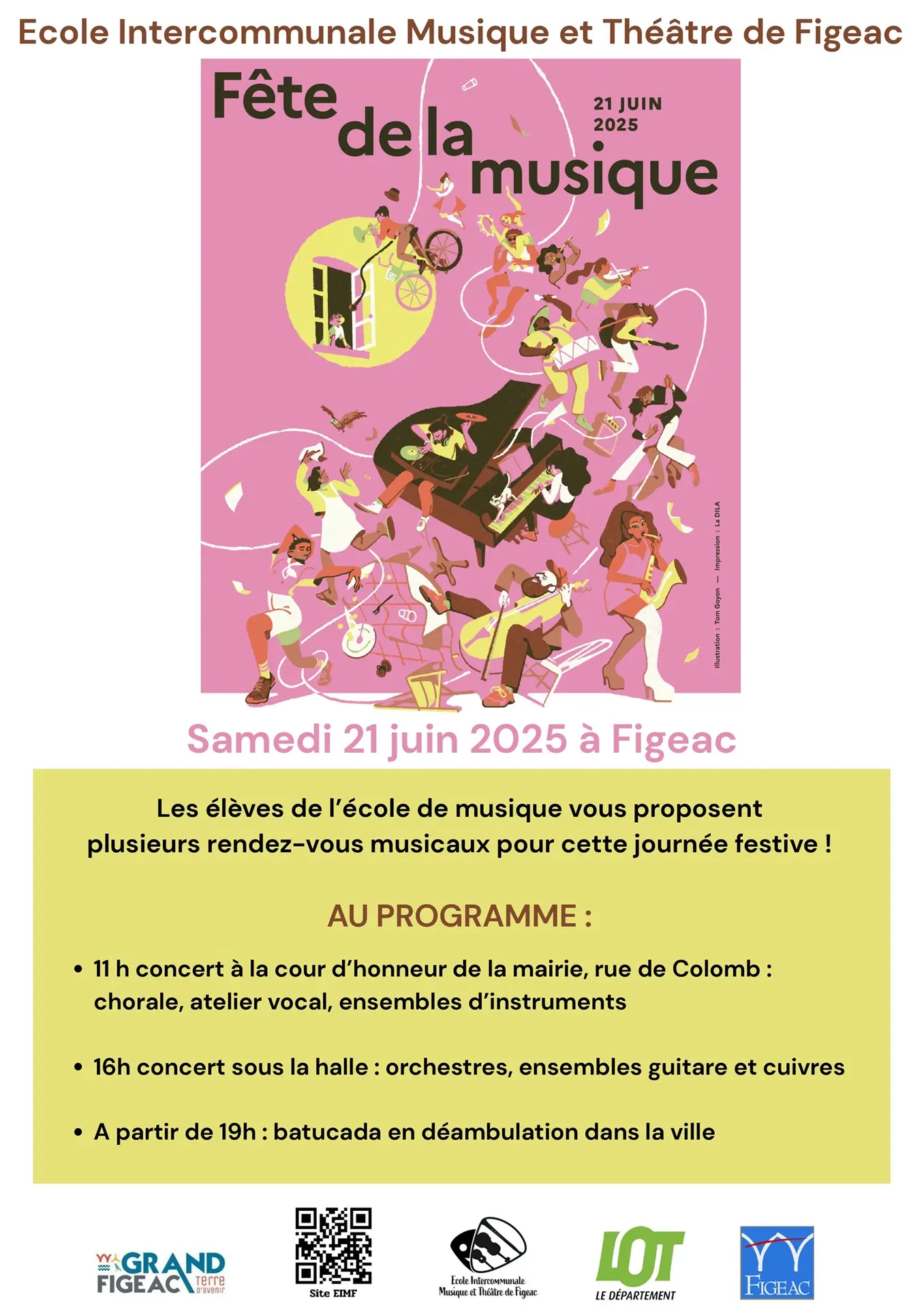 Affiche Fête de la musique