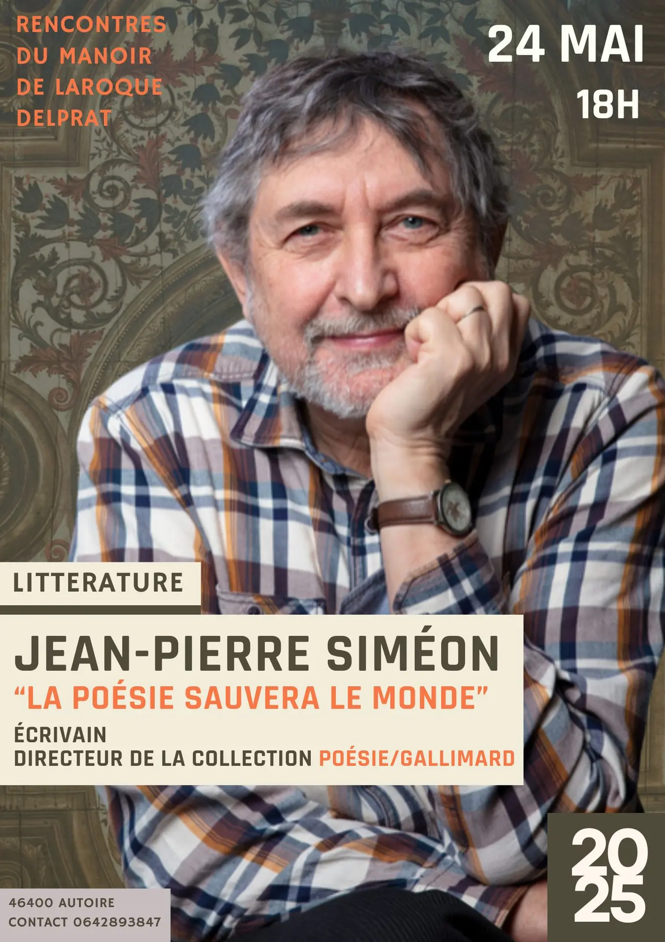 Rencontre avec Jean-Pierre Siméon
