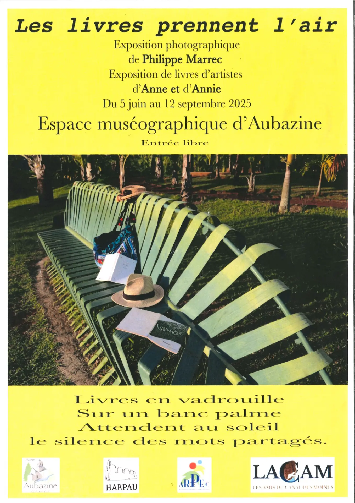 Exposition photographique - Les livres prennent l’air