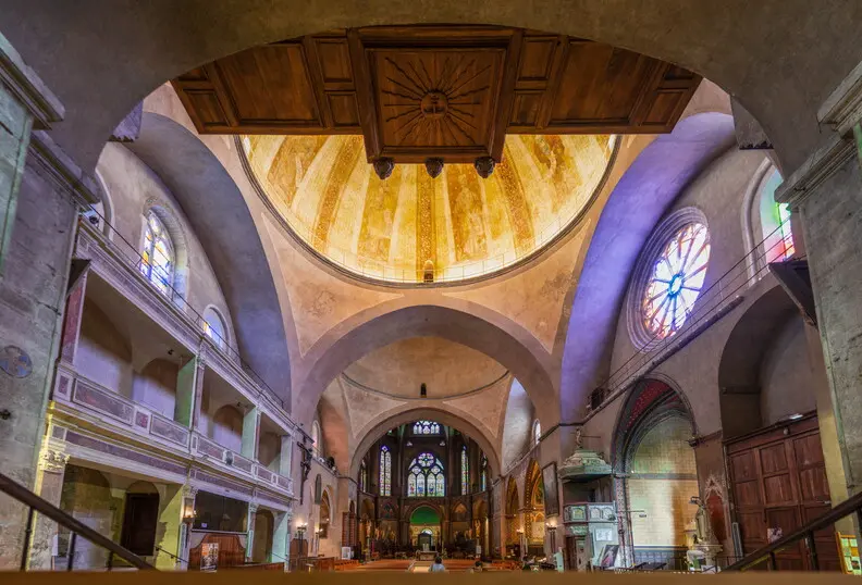Interieur de la cathédrale Saint-Etienne à Cahors