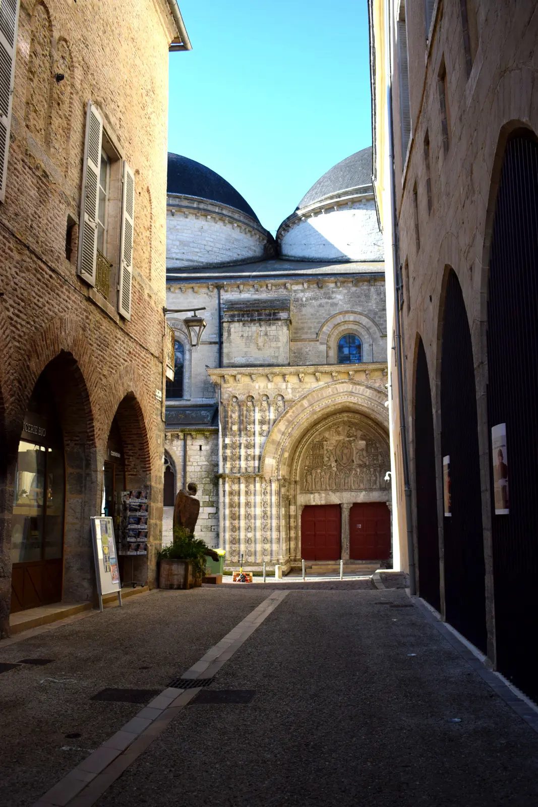 Porte Rouge de la cathédrale de Cahors