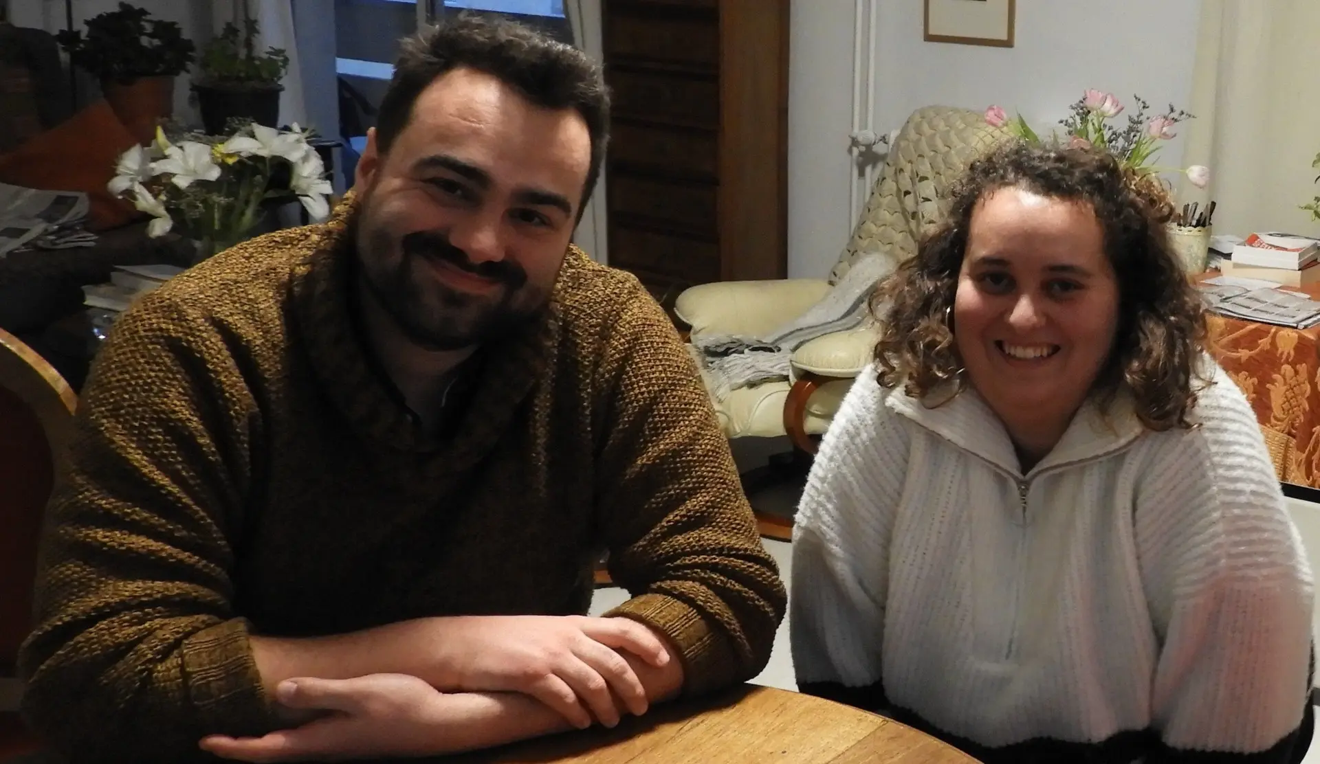Enzo Delpech et Charlotte Leroy