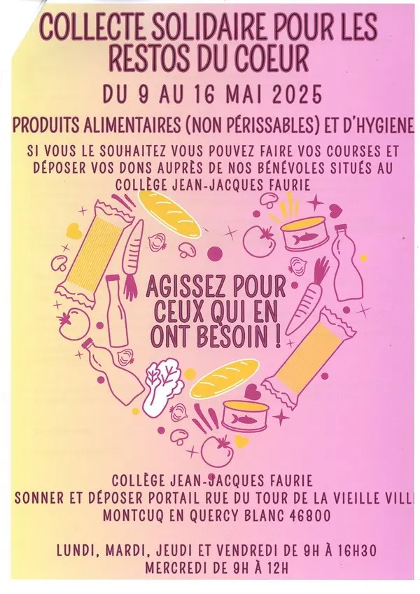 thumbnail_Collecte resto du coeur 9 au 16 mai 2025