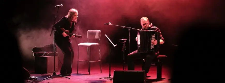 Agathe Peyrat et Pierre Cussac