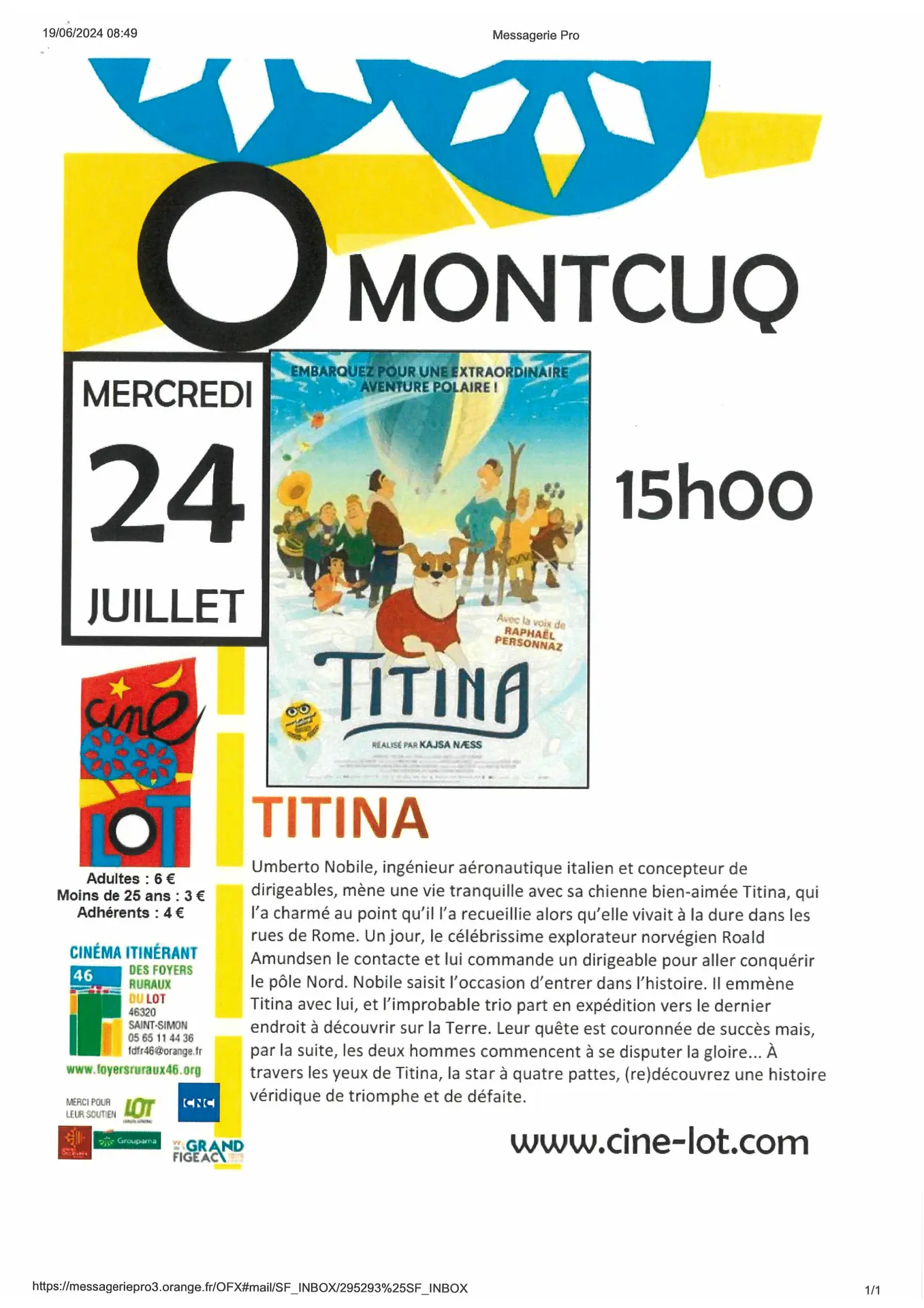 titina cinéma