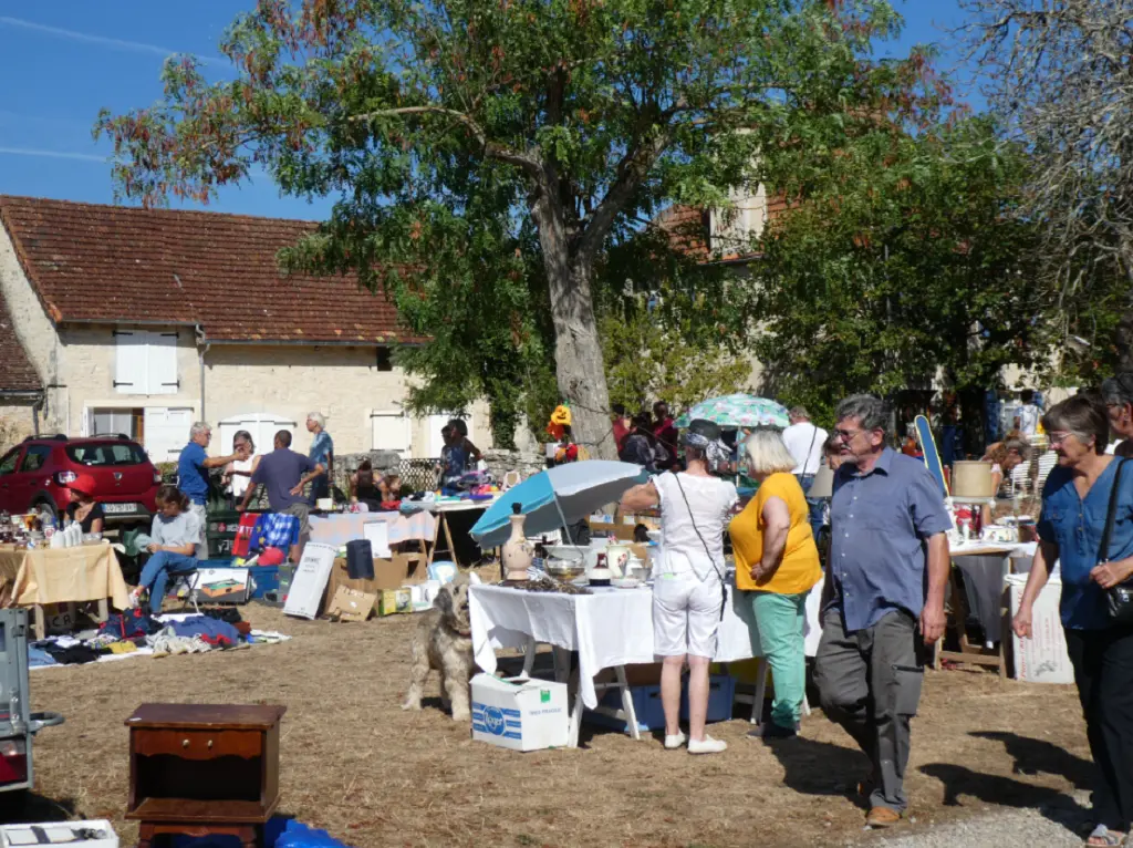vide grenier Espédaillac