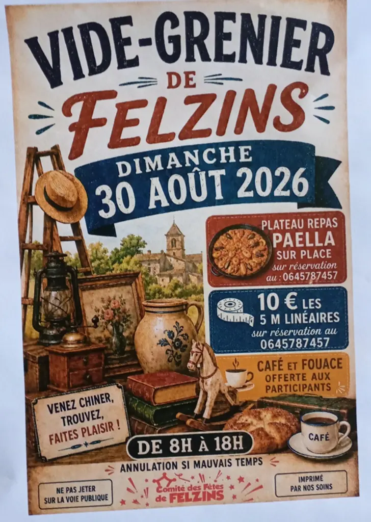 vide grenier felzins 30-08