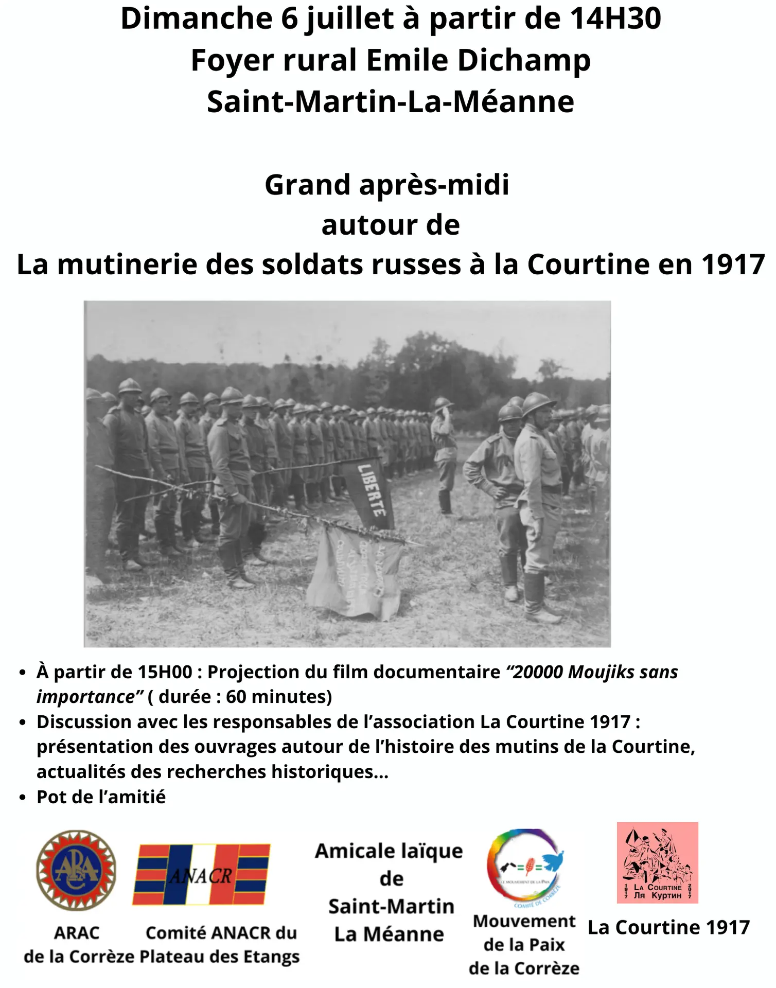La Courtine 1917