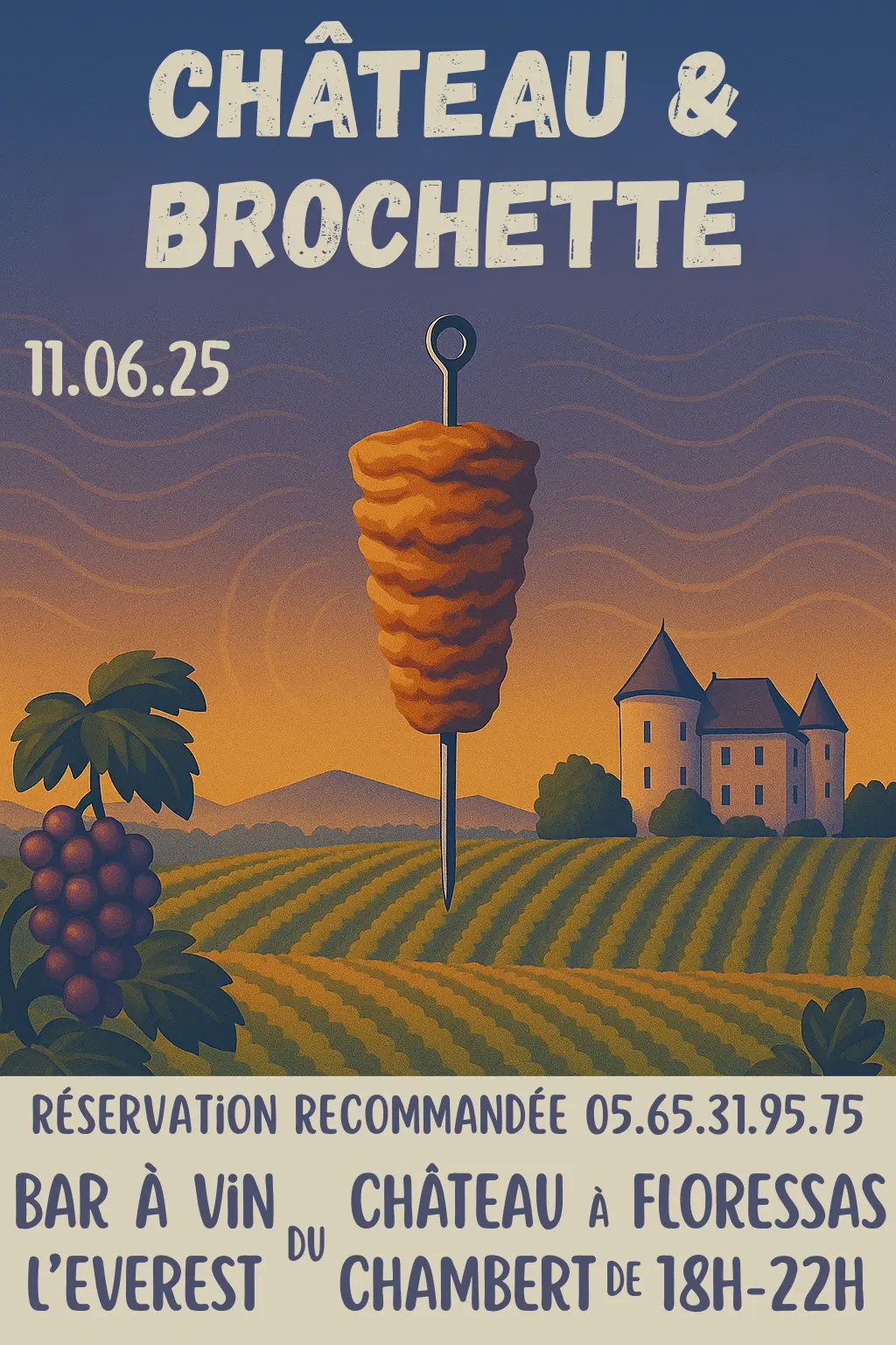 visuel Château & brochette - 1
