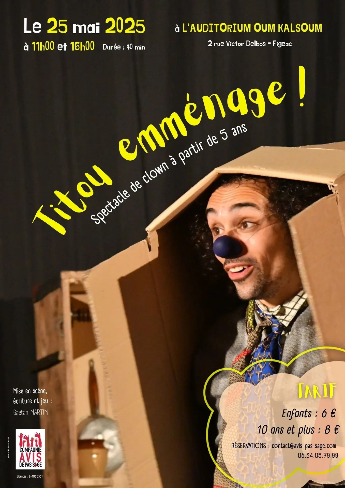 AFFICHE Spectacle