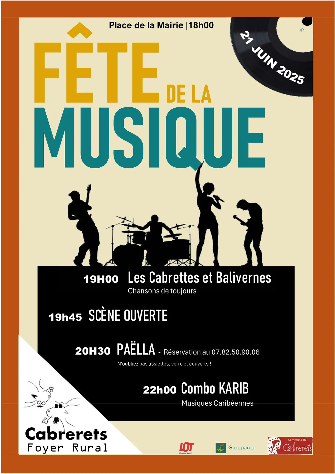 AFFICHE FACEBOOK FETE DE LA MUSIQUE 2025