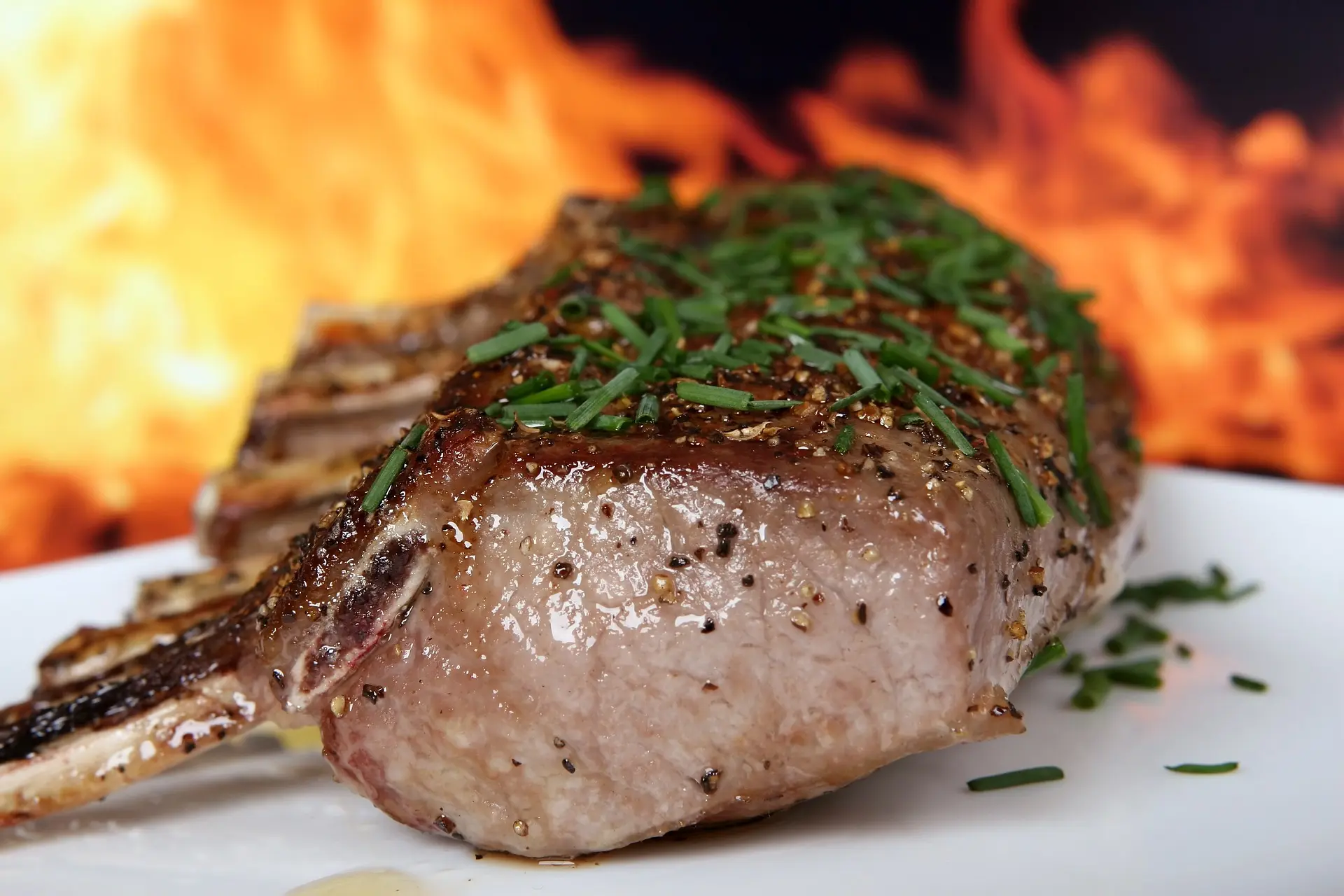 Agneau grillé