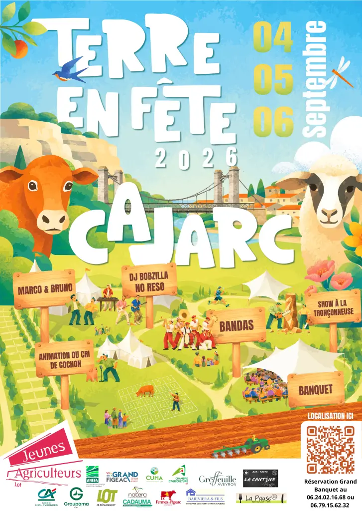 Affiche + logos