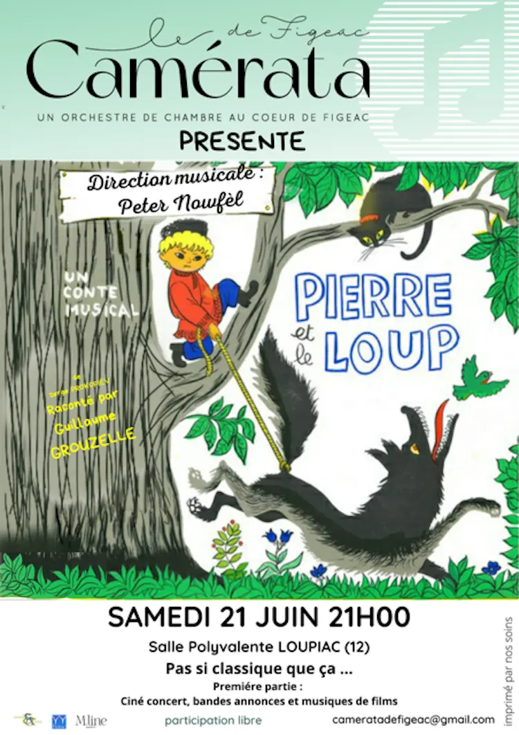 Concert Pierre et le Loup à Loupiac